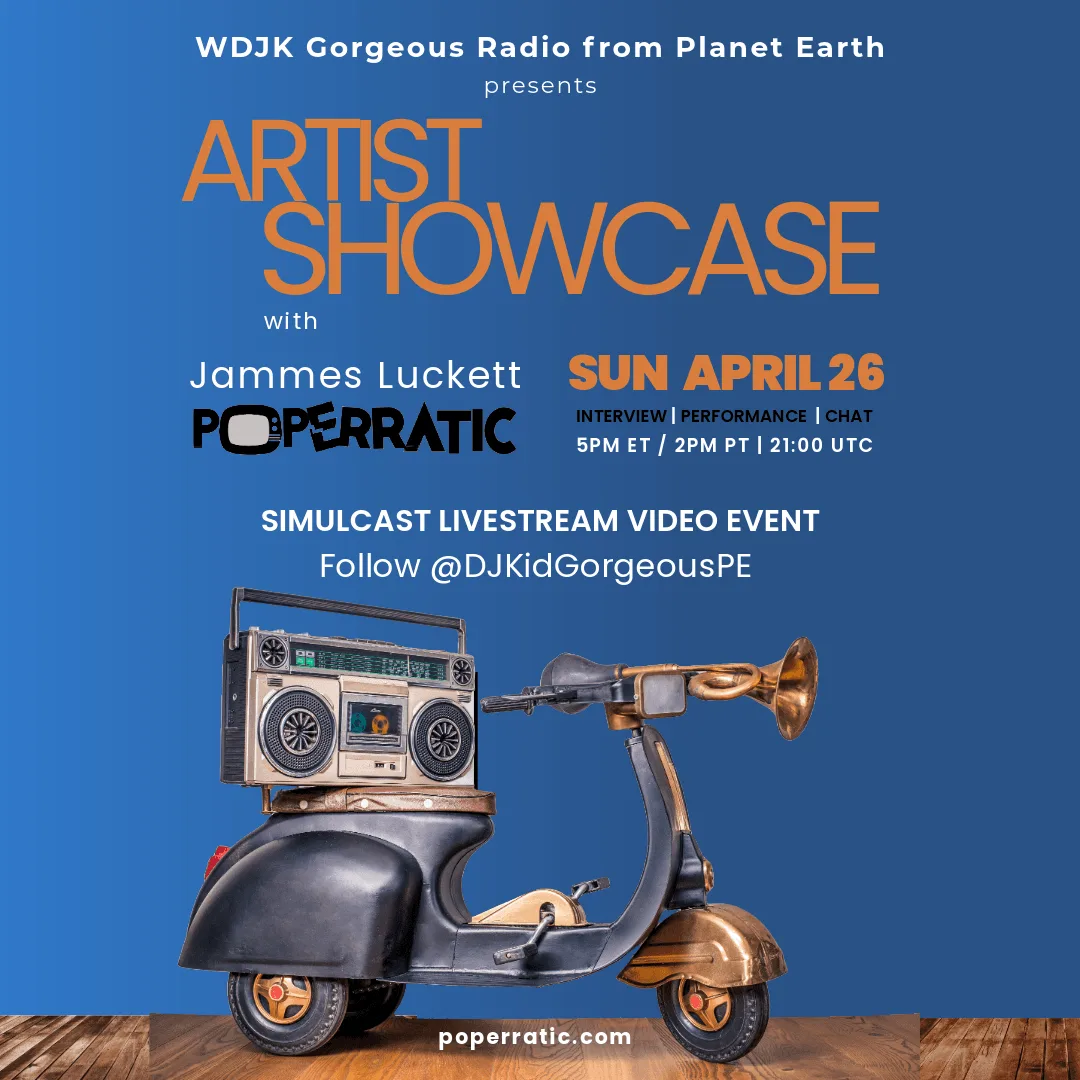 Luckett & Poperratic to Appear on WDJK Artist Showcase